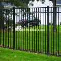 Euro Style Free Standing Metal Palisade Fence / Wrought Iron Fence Panel